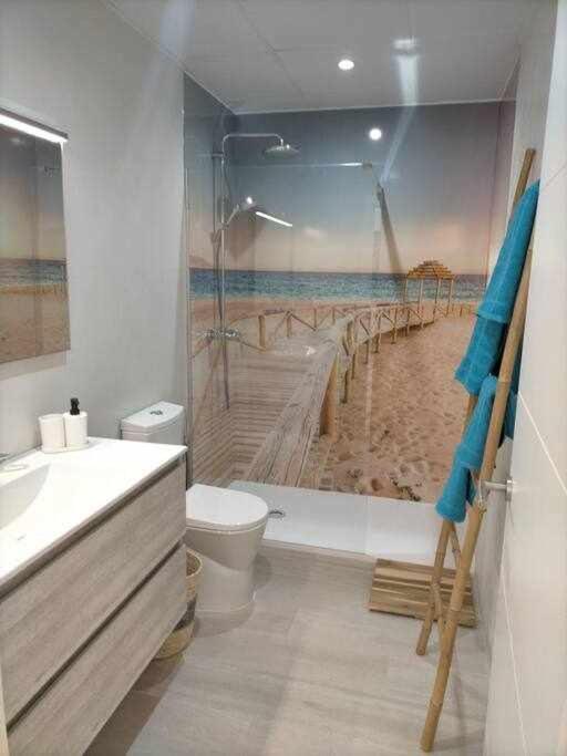 Acogedor Apartamento En La Playa De Cádiz Exteriör bild